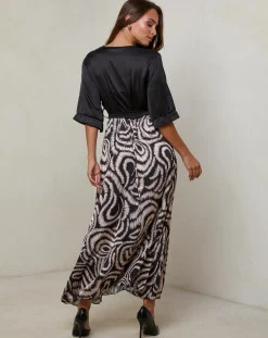 Hot Alice & Charlotte Robe Yasmine noire