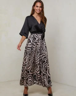 Hot Alice & Charlotte Robe Yasmine noire