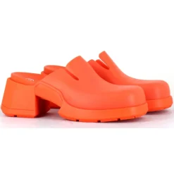 Femme E8 By Miista Sabots Blissa orange - Talon 6 cm