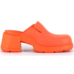 Femme E8 By Miista Sabots Blissa orange - Talon 6 cm