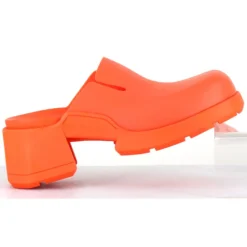 Femme E8 By Miista Sabots Blissa orange - Talon 6 cm