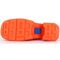 Femme E8 By Miista Sabots Blissa orange - Talon 6 cm