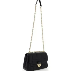 Best Michael Kors Sac bandoulière en Cuir matelassé noir - 25x17x6 cm
