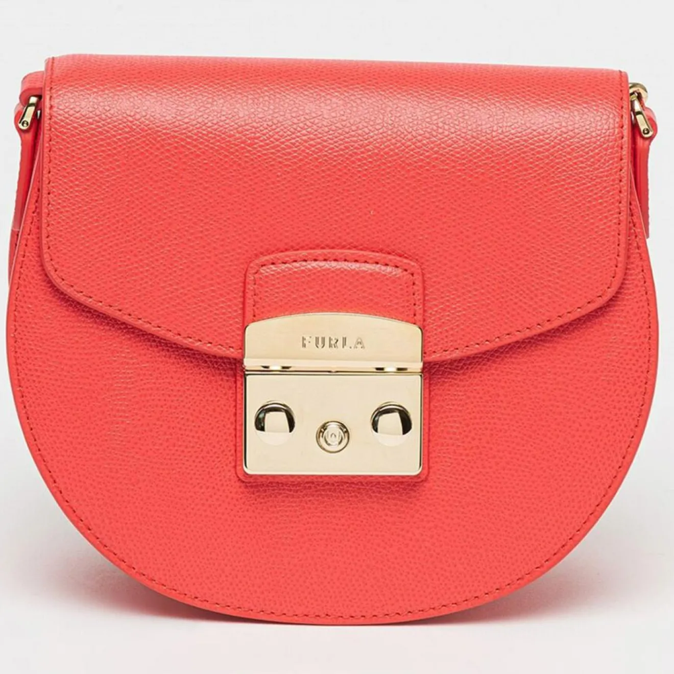 Hot Furla Sac bandoulière en Cuir Metropolis Mini rouge 17x15x8 cm