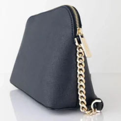 Femme Michael Kors Sac bandoulière en Cuir medium Jet Set Travel noir - 20x17.8x6.35 cm