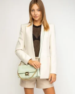 Michael Kors Sac bandoulière en Cuir Sonia vert/multicolore - 26x15x6 cm