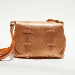 Online Mila Louise Sac besace en Cuir Bess Ng orange - 25x20x7 cm