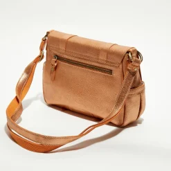 Online Mila Louise Sac besace en Cuir Bess Ng orange - 25x20x7 cm