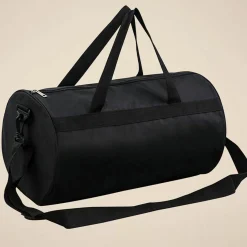 Femme Onamaste Sac de sport noir 50x25 cm
