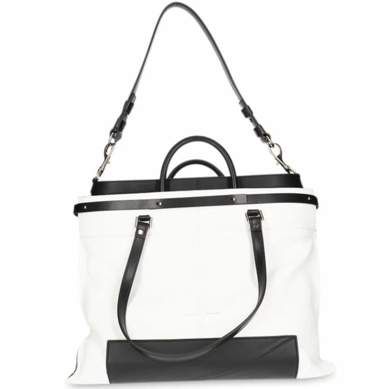 Outlet Proenza Schouler Sac en Cuir bicolore blanc/noir