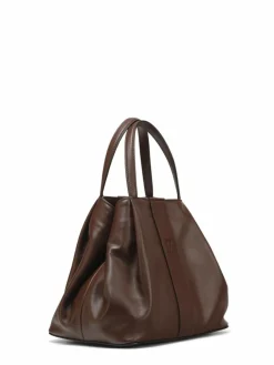 Sale Maison Faret Sac en Cuir Pin Marron - 20,5x26,5x15,5 cm