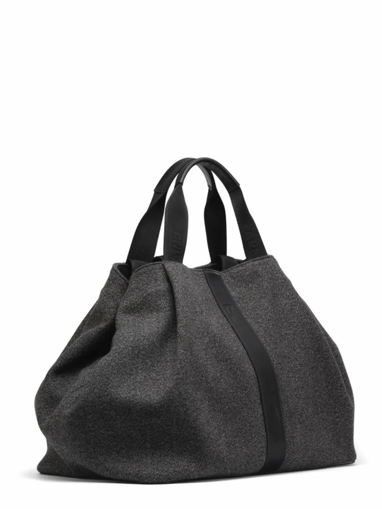 Femme Maison Faret Sac en Feutre Pinasse Gris - 65x34x26 cm