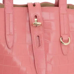Outlet Furla Sac porté épaule en Cuir Net Mini rose 22x28.5x16 cm