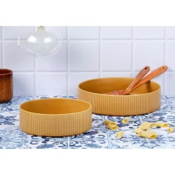 Clearance Bjorn Saladier Scandi jaune ocre - D.27 cm