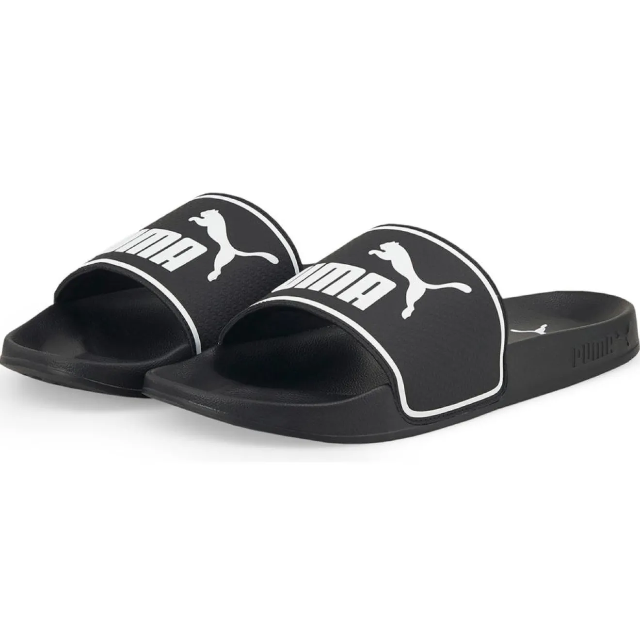 Femme Puma Sandales Leadcat noir/blanc