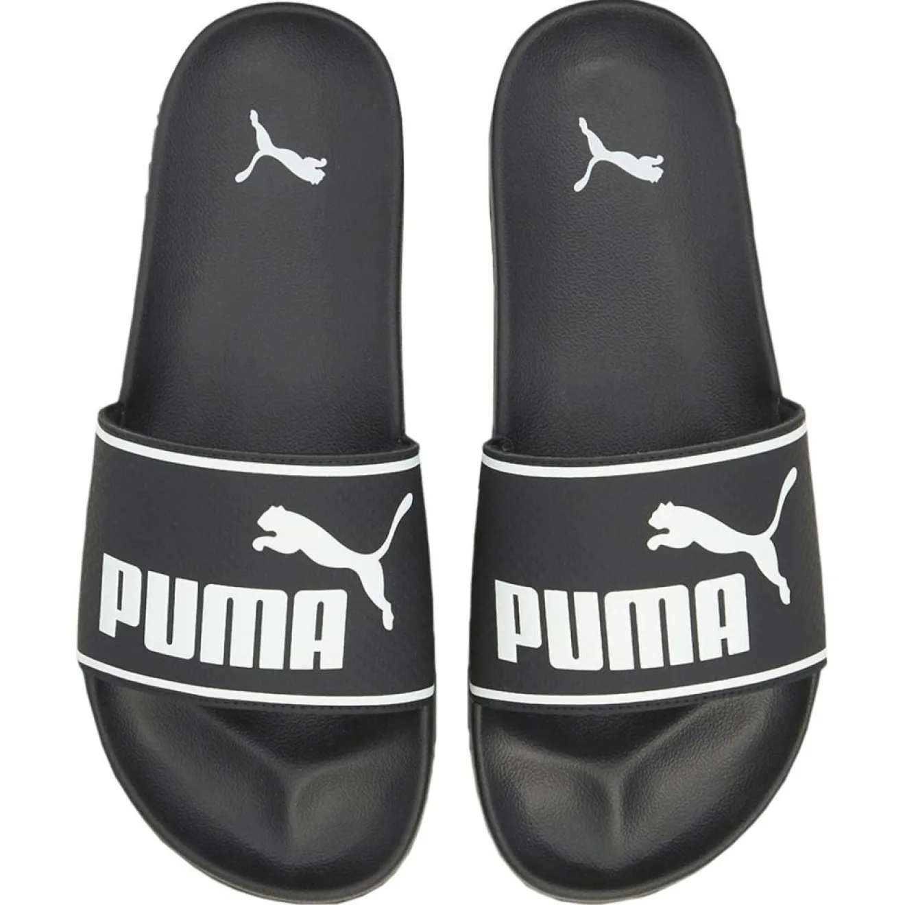 Femme Puma Sandales Leadcat noir/blanc