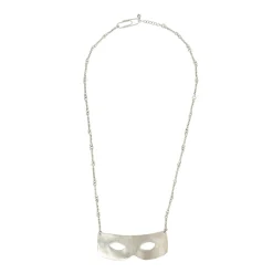 Sale Aurelie Bidermann Sautoir Loup Joy petit modèle en plaqué argent