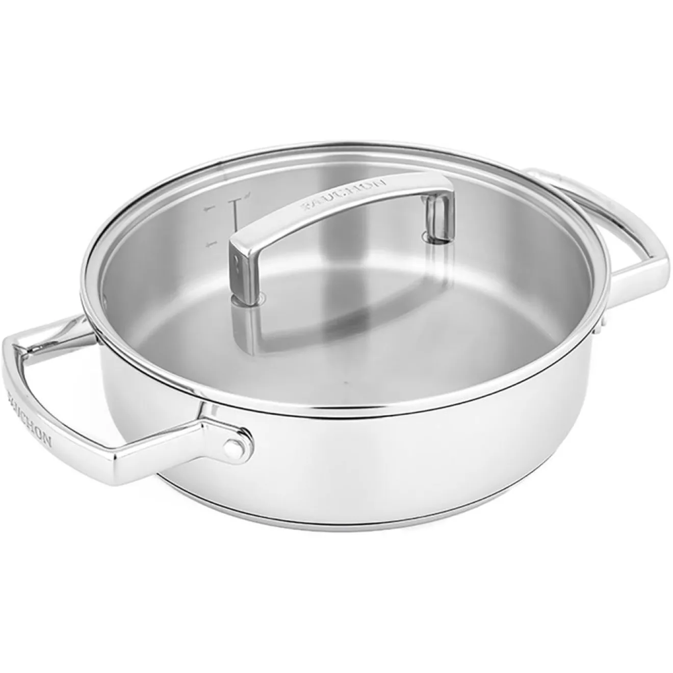 Online Fauchon Sautoir Signature induction argenté - 4L