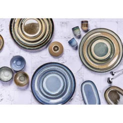 Bjorn Service Complet Genesis marron volcanique - 36 Pièces