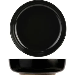 Cosy & Trendy Service de table en Grès Baltic noir - 24 pièces