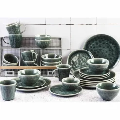 Outlet Bjorn Service de table en Grès Moon bleu nuit - 30 pièces