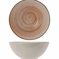 Cosy & Trendy Service de table en Grès Sintra rouge - 24 pièces