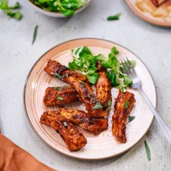 Cosy & Trendy Service de table en Grès Sintra rouge - 24 pièces