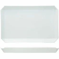 Sale Cosy & Trendy Service de table en Porcelaine Edge blanc - 18 pièces