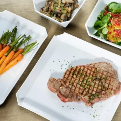 Sale Cosy & Trendy Service de table en Porcelaine Edge blanc - 18 pièces