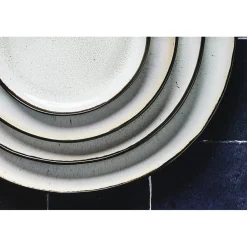 Bjorn Service Les Essentiels en Grès Iris blanc/ivoire - 18 pièces