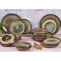 Bjorn Service Les Essentiels Genesis marron volcanique - 18 Pièces