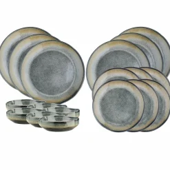 Sale Bjorn Service Les Essentiels Genesis bleu/gris kaki - 18 pièces