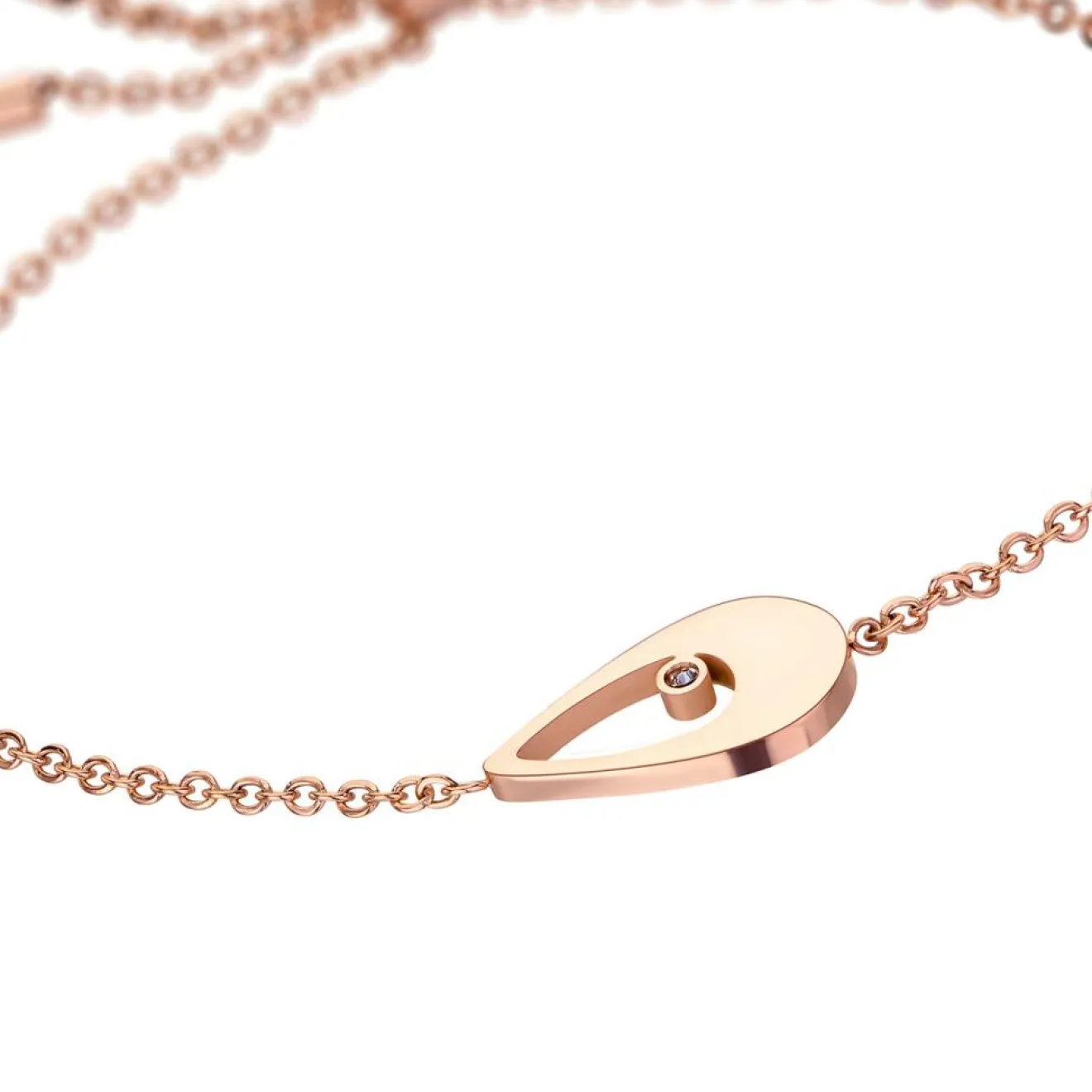 Best Amelia Parker Set Montre Femme & Bracelet Vacation en Acier rose doré