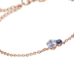 Femme Amelia Parker Set Montre Femme & Bracelet Bay en Acier rose doré