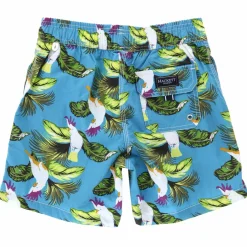 Sale Hackett London Short de Bain Birds bleu/vert