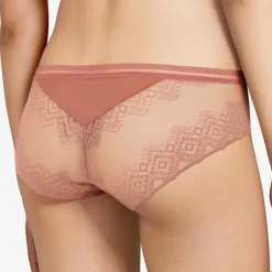 Discount Chantelle Shorty Réaumur rose canyon