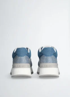 Hot Liu-Jo Sneakers Amazing Denim/Argenté