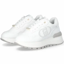 Femme Liu-Jo Sneakers Amazing en Cuir blanches