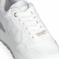 Femme Liu-Jo Sneakers Amazing en Cuir blanches