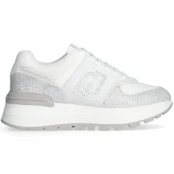 Femme Liu-Jo Sneakers Amazing en Cuir blanches