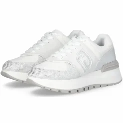 Femme Liu-Jo Sneakers Amazing en Cuir blanches