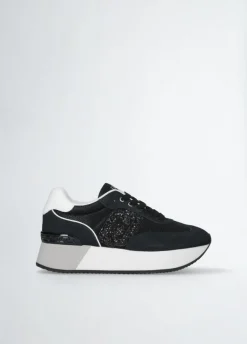 Discount Liu-Jo Sneakers Dreamy Noires et Blanches