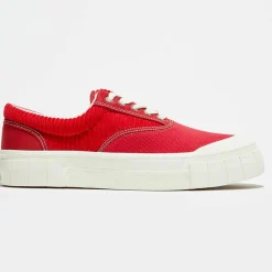 Homme Good News Sneakers en Coton biologique Jute rouges