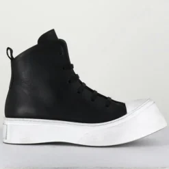 Online Lofina Sneakers en Cuir 3543 noires - Talon : 5cm
