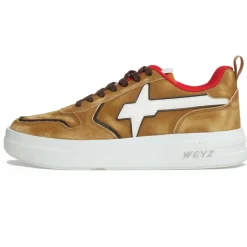 Homme W6YZ Sneakers en Cuir Bond marron