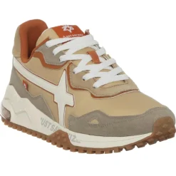 Homme W6YZ Sneakers en Cuir Breeze beiges