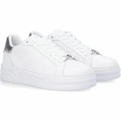 Best Liu-Jo Sneakers en Cuir Cleo blanc/argenté