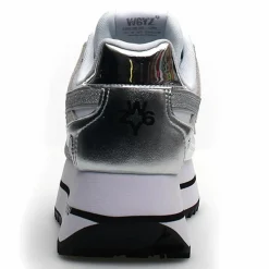 W6YZ Sneakers en Cuir Debi blanc/argenté