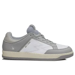 Homme Moa Concept Sneakers en Cuir Detail Squad blanches