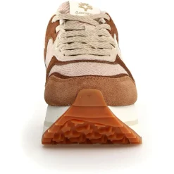 Femme W6YZ Sneakers en Cuir Deva beiges